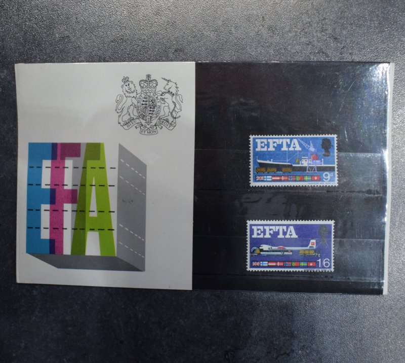 GB  Stamps  PP16  EFTA  1967       ~~L@@K~~