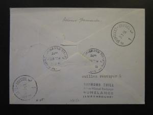 Israel 1956 Leipzig / Moscow Flight Cover - Z4704