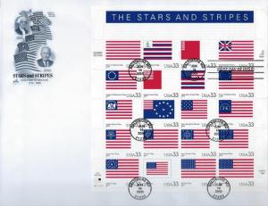 2000 USA First Day Cover Stars & Strips - Artcraft Cache - Rare! - Sc 3403 (CG1)