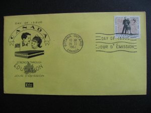 Canada Kolor Kover FDC first day cover Education Sc 396