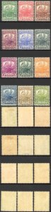 Newfoundland SG130/41 1919 Set of 12 M/M Cat 200 pounds