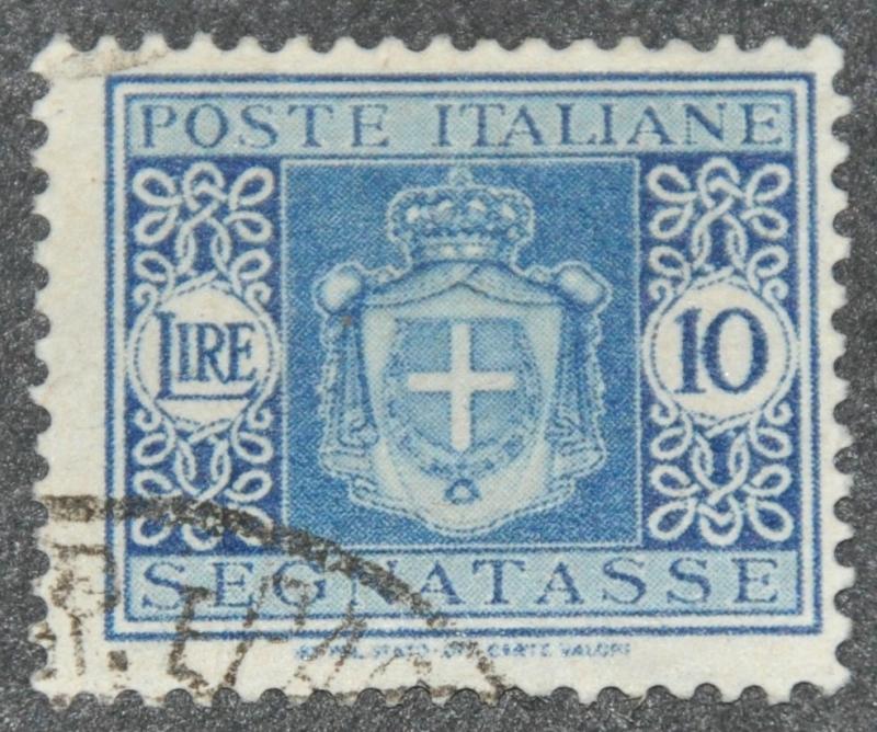 DYNAMITE Stamps: Italy Scott #J63 (crease)  USED