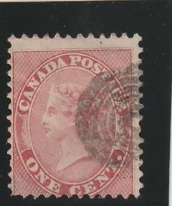 Canada  Scott#  14  Used