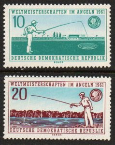 German Democratic Republic Sc #563-564 Mint Hinged