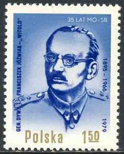 Poland 1979 Sc 2358 Gen Jozwiak Security Service Stamp MNH