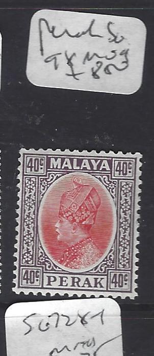 MALAYA PERAK   (P1409B)   SULTAN  40C    SG  98  MOG