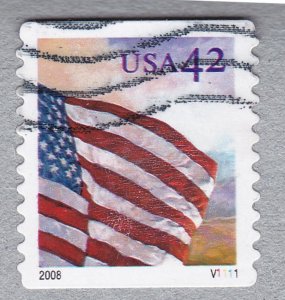 Used PNC1 42c Flag SA (2008) V1111 Round Corners US 4247a