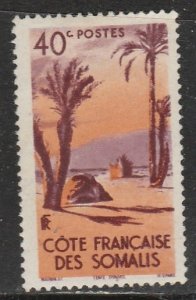 Somalie  Fr.   250     (N*)    1947  Le 40c