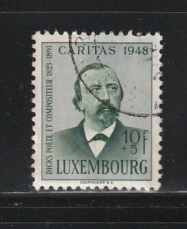 Luxembourg B50 U Edmund de La Fontain, Poet