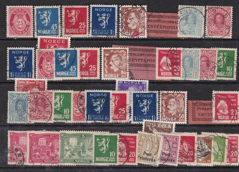 NORWAY ^^^^  x42  used  CLASSICS+ others   $51.00@ dc531nor