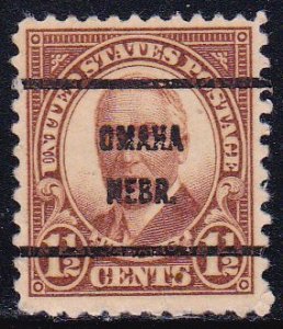Precancel - Omaha, NE PSS 684-61 - Bureau Issue