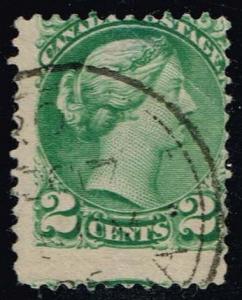 Canada #36 Queen Victoria; Used (2.25)