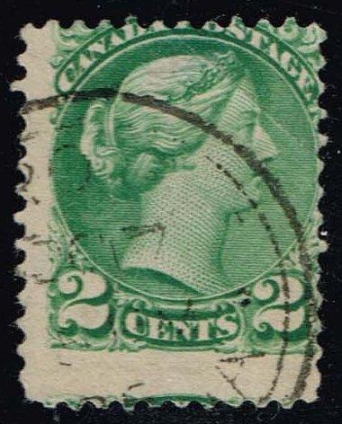 Canada #36 Queen Victoria; Used (2.25)