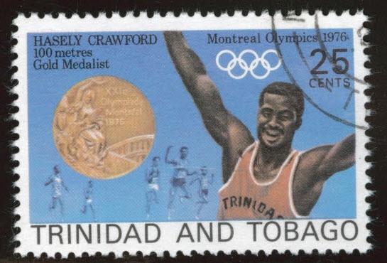 Trinidad Tobago Scott 267 Used CTO 1976 Olympic stamp