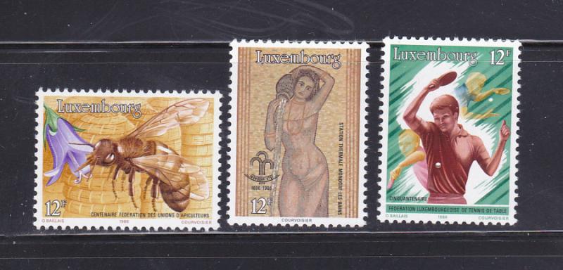 Luxembourg 743-745 Set MNH Various (B)