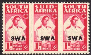 1942 - 1945 SW Africa Military: Red Cross Nurse 1p Sc# 145 MNH CV: $3.50
