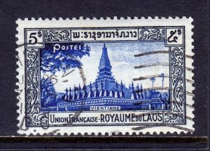 Laos - Scott #16 - Used - Remnant gum - SCV $1.75