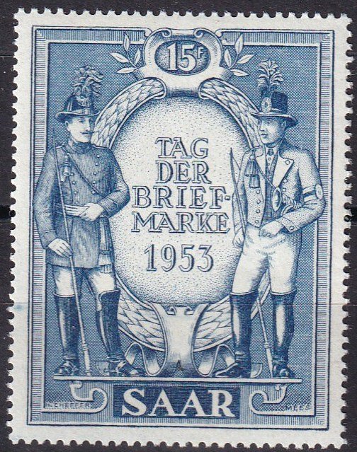 Saar #247 MNH CV $6.75 (Z1998)