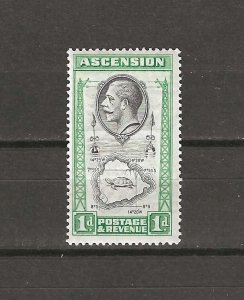 ASCENSION 1934 SG 22a MNH