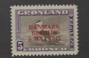 Greenland SC#27a MNH VF SCV$400...Key Value!