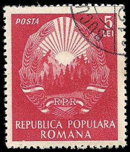 Romania - #961 - Used - CTO - SCV-0.75