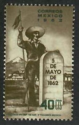 Mexico; Scott 922; 1962;  Unused; NH