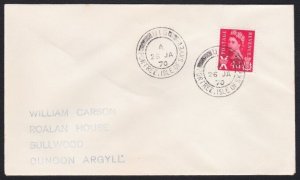 GB SCOTLAND 1970 cover UIG / PORTREE ISLE OF SKYE cds......................A8970