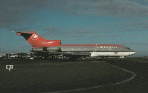NORTHWEST Airlines 6706 Aviation Postcard-