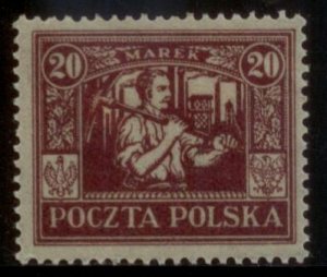 Poland 1922 SC# 184 MLH CH3