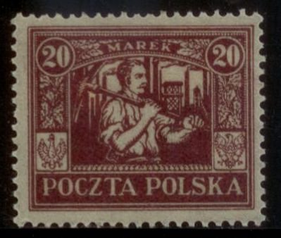 Poland 1922 SC# 184 MLH CH3