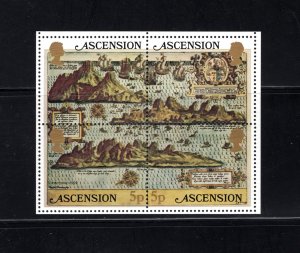 Ascension,  Scott #289, VF, MNH, Lot of 13 blocks, CV $7.80  ........   0320082