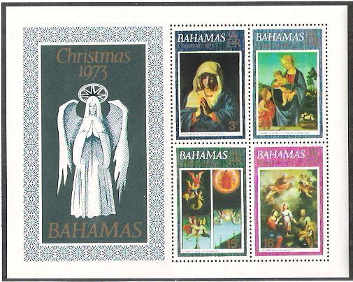 Bahamas 355a MNH S/S - Christmas 1973