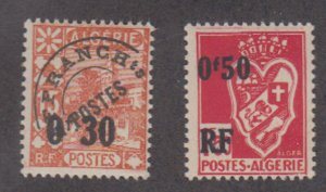 Algeria - 1944-45 - SC 187,190 - NH