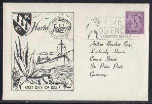 Guernsey - Sep 17, 1962, Herm Island 1962 Europa Issue