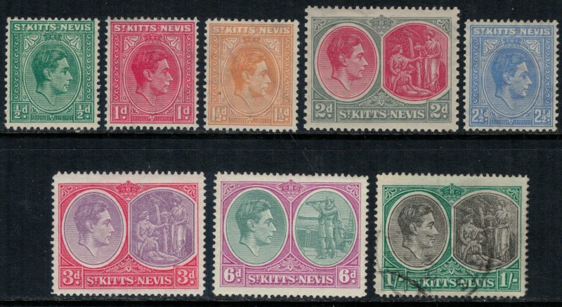 St. Kitts-Nevis #79-86*/u  CV $11.65