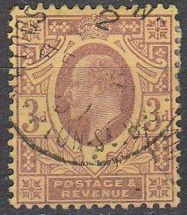 Great Britain #132  F-VF Used   CV $19.00  (A13206)