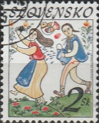 Slovakia, #242  Used , From 1996,  CV-$0.25