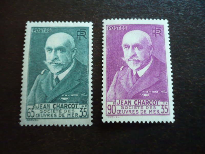 Stamps - France - Scott# B68-B69 - Mint Hinged Set of 2 Stamps