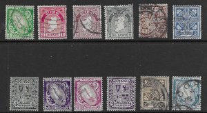 Ireland 65-76    1922-23   set 12  fine used