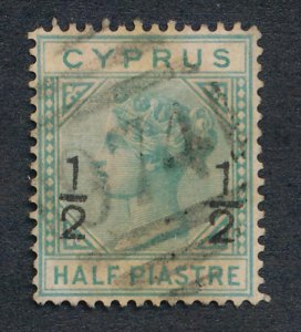 CYPRUS 16 USED VF CROWN & CC WATERMARK