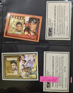 EDW1949SELL : ST VINCENT Beautiful collection of Elvis Presley Topical.