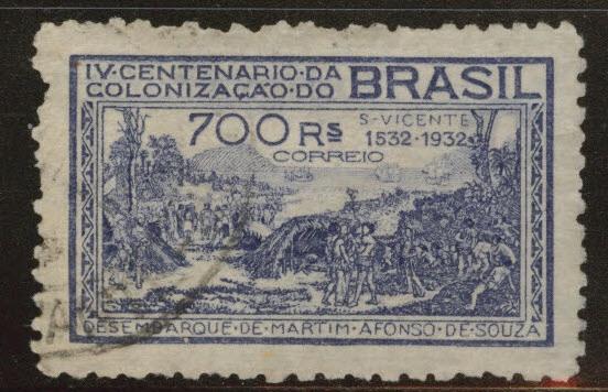 Brazil Scott 363 Used 1932 wmk 101