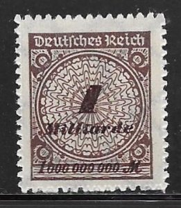 Germany 294: 1mlrd m Numeral, MNH, VF