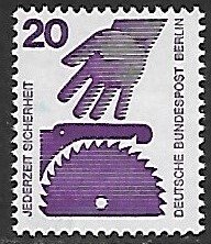 Berlin # 9N318 - Circular Saw - MNH.....(B14)