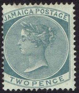 JAMAICA 1883 QV 2D  WMK CROWN CA