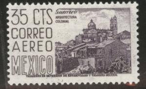 MEXICO Scott C220C MH* 1955 airmail stamp CV$0.90