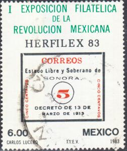 Mexico #1311  Used