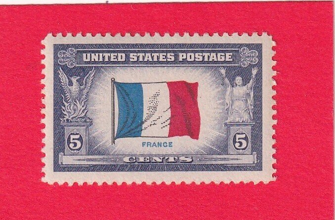 US 915A MH OG REVERSE PRINTING EFO