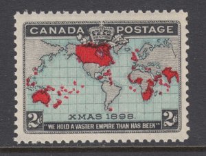 Canada Sc 86 MNH. 1898 2c Imperial Penny Postage, blue oceans, fresh, VF