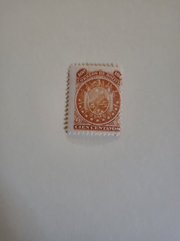 Stamps Bolivia 18 hinged